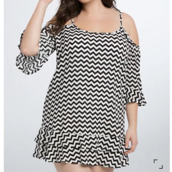 torrid swim cover up